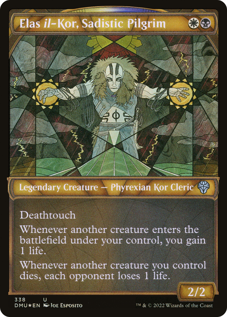 FOIL Elas il-Kor, Sadistic Pilgrim (Textured Foil) (DMU-338) - Dominaria United - Magic The Gathering