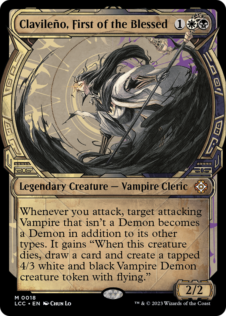 Clavileno, First of the Blessed (Showcase) (LCC-018) - The Lost Caverns of Ixalan Commander - Magic The Gathering
