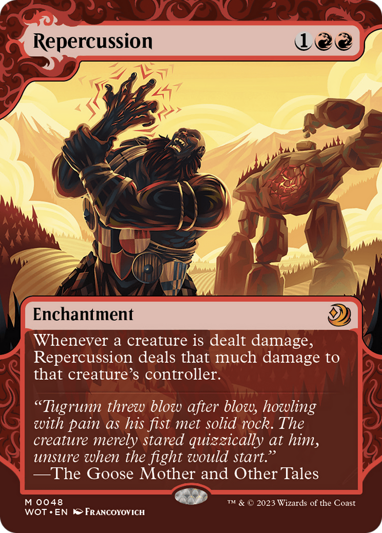 Repercussion (WOT-048) - Wilds of Eldraine: Enchanting Tales - Magic The Gathering