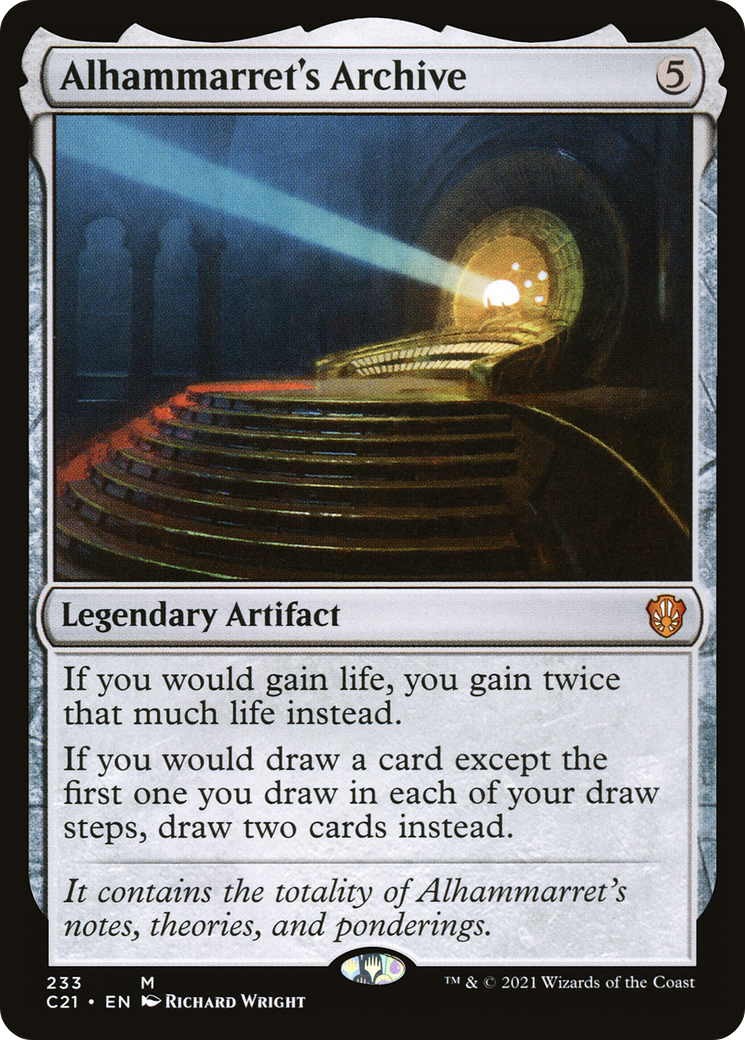 Alhammarret's Archive (C21-233) - Commander 2021 - Magic The Gathering