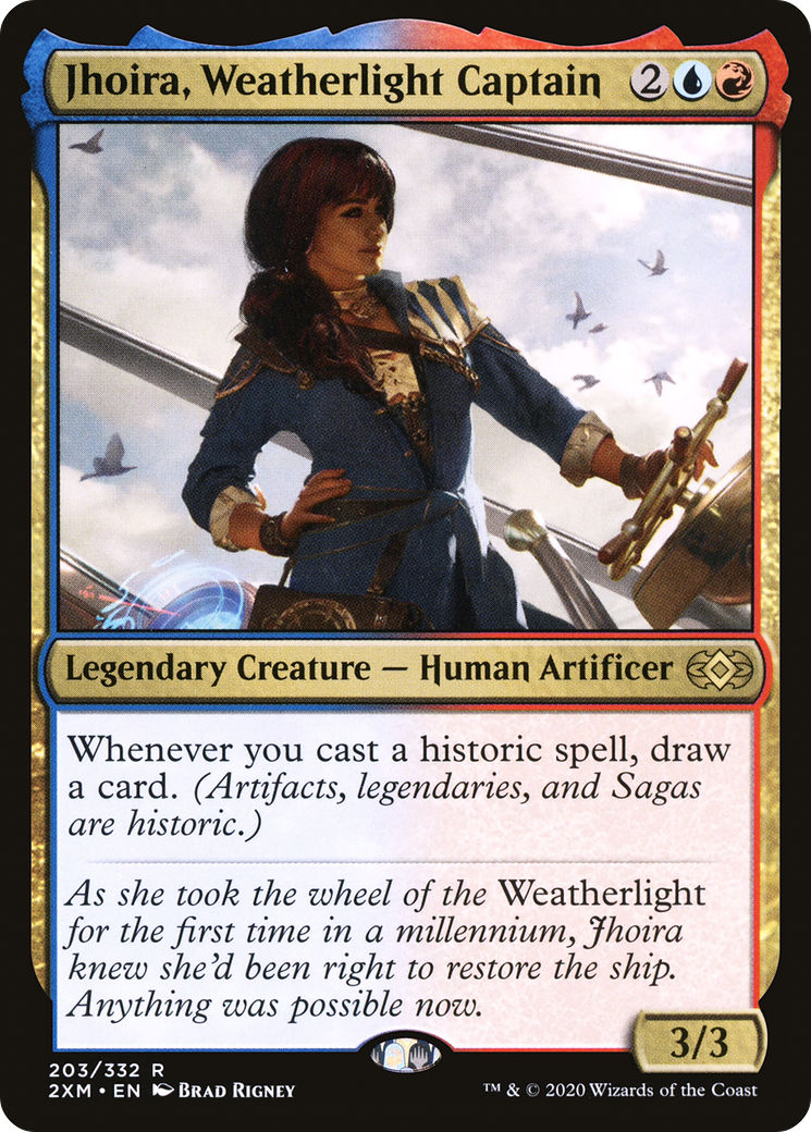 Jhoira, Weatherlight Captain (2XM-203) - Double Masters - Magic The Gathering