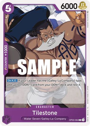 Tilestone (OP03-064)   One Piece - Pillars of Strength