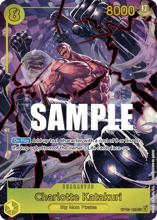 Charlotte Katakuri (123) (Alternate Art) [OP03-123] One Piece - Pillars of Strength