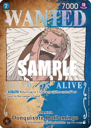 Donquixote Doflamingo (Wanted Poster) [ST03-009] One Piece - Pillars of Strength