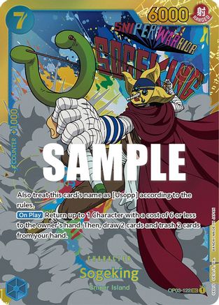 Sogeking [OP03-122] One Piece - Pillars of Strength