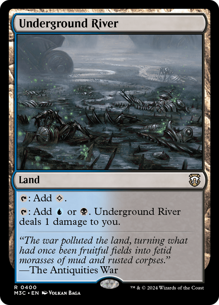 Underground River (M3C-400) - Modern Horizons 3 Commander - Magic The Gathering