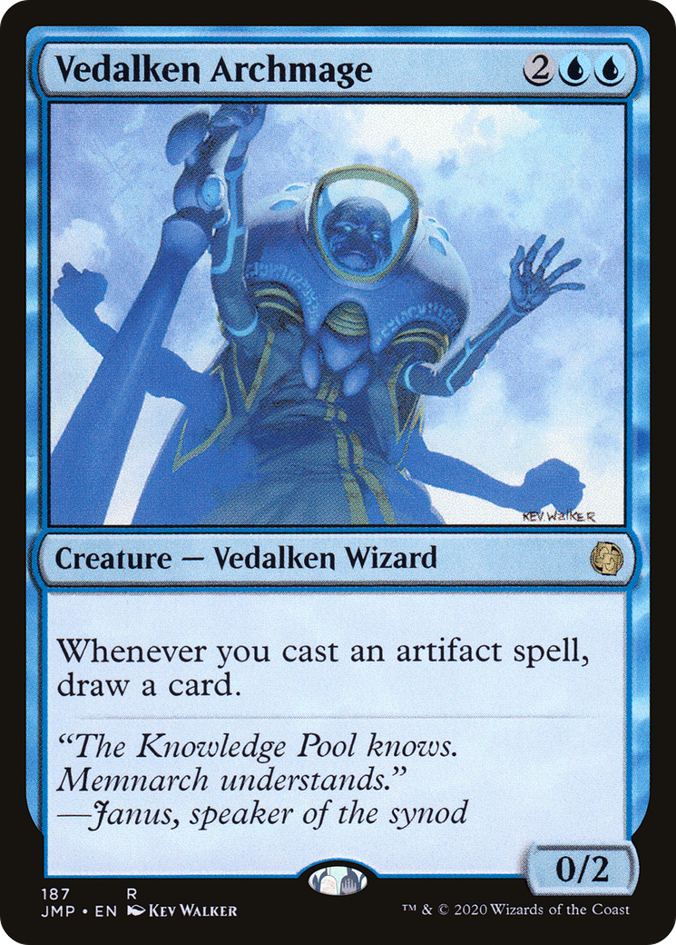 Vedalken Archmage (JMP-187) - Jumpstart - Magic The Gathering