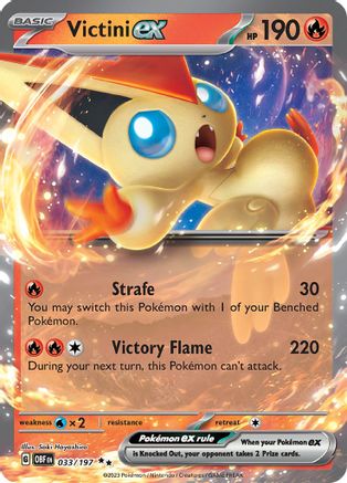 Victini ex (033) [SV03] Pokemon SV03: Obsidian Flames