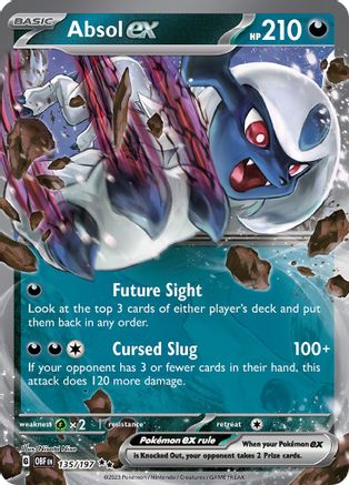 Absol ex - 135/197 (135) [SV03] Pokemon SV03: Obsidian Flames
