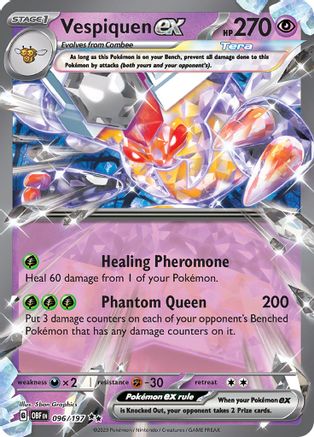 Vespiquen ex (096) [SV03] Pokemon SV03: Obsidian Flames