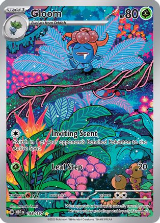 Gloom - 198/197 (198) [SV03] Pokemon SV03: Obsidian Flames