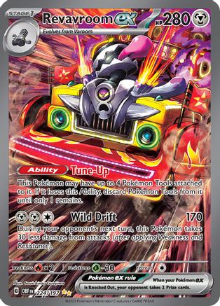 Revavroom ex - 224/197 (224) [SV03] Pokemon SV03: Obsidian Flames