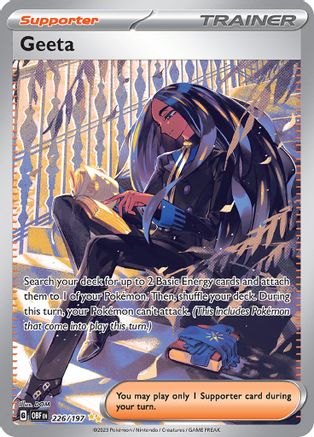 Geeta - 226/197 (226) [SV03] Pokemon SV03: Obsidian Flames