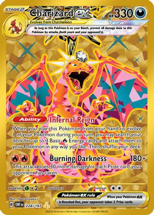 Charizard ex - 228/197 (228) [SV03] Pokemon SV03: Obsidian Flames