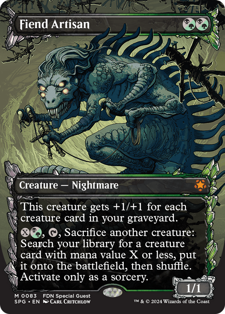 FOIL Fiend Artisan (SPG-083) - Special Guests - Magic The Gathering