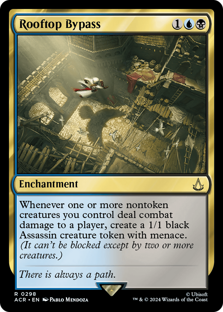 Rooftop Bypass (ACR-298) - Assassin's Creed - Magic The Gathering