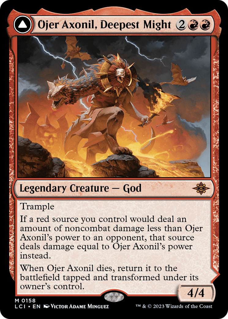 Ojer Axonil, Deepest Might (LCI-158) - The Lost Caverns of Ixalan - Magic The Gathering