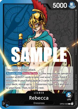 Rebecca (039) [OP04-039] One Piece - Kingdoms of Intrigue