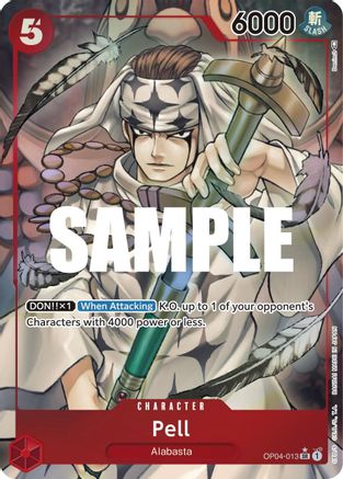 Pell (Alternate Art) [OP04-013] One Piece - Kingdoms of Intrigue