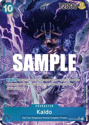 Kaido (Alternate Art) [OP04-044] One Piece - Kingdoms of Intrigue