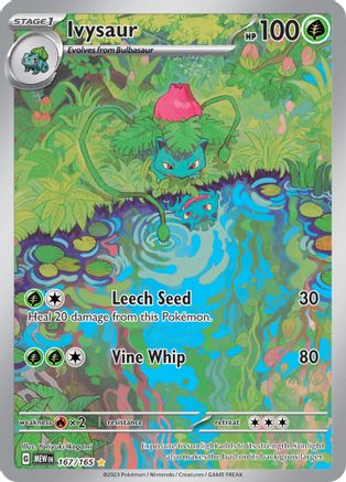 Ivysaur - 167/165 Pokemon SV: Scarlet and Violet 151