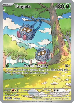 Tangela - 178/165 Pokemon SV: Scarlet and Violet 151