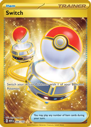 Switch - 206/165 Pokemon SV: Scarlet and Violet 151