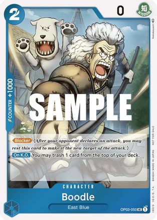 Boodle (Dash Pack) (OP03-050) [OP04]