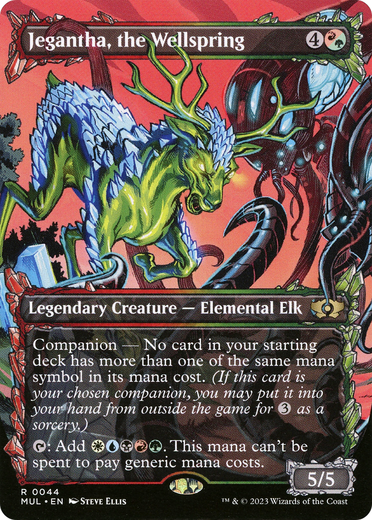 FOIL Jegantha, the Wellspring (MUL-044) - Multiverse Legends - Magic The Gathering