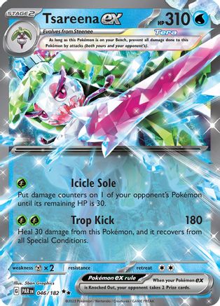Tsareena ex - 046/182 (046/182) [SV04] Pokemon - Paradox Rift