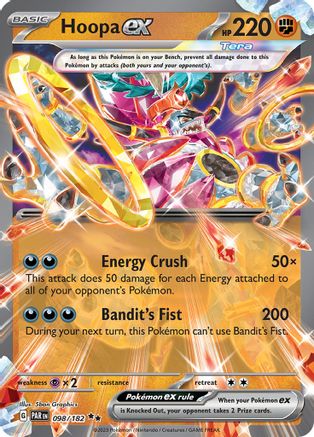 Hoopa ex (098/182) [SV04] Pokemon - Paradox Rift