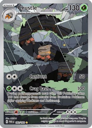 Crustle - 183/182 (183/182) [SV04] Pokemon - Paradox Rift