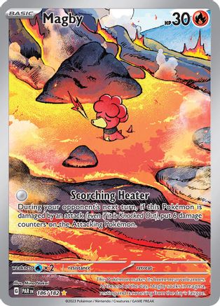 Magby - 186/182 (186/182) [SV04] Pokemon - Paradox Rift