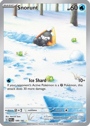 Snorunt - 188/182 (188/182) [SV04] Pokemon - Paradox Rift