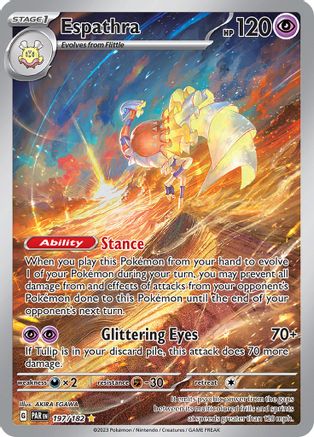 Espathra - 197/182 (197/182) [SV04] Pokemon - Paradox Rift
