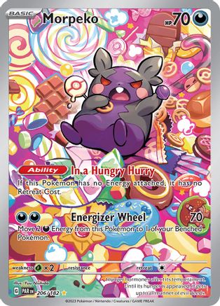 Morpeko - 206/182 (206/182) [SV04] Pokemon - Paradox Rift