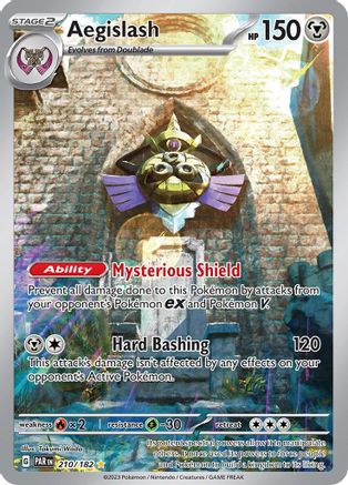 Aegislash - 210/182 (210/182) [SV04] Pokemon - Paradox Rift