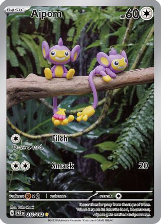 Aipom - 211/182 (211/182) [SV04] Pokemon - Paradox Rift