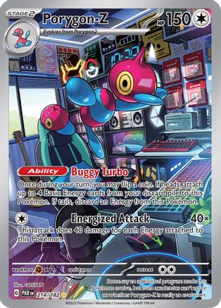 Porygon-Z - 214/182 (214/182) [SV04] Pokemon - Paradox Rift