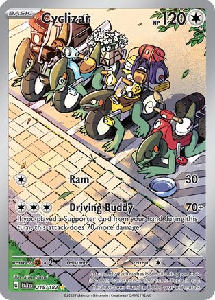 Cyclizar - 215/182 (215/182) [SV04] Pokemon - Paradox Rift