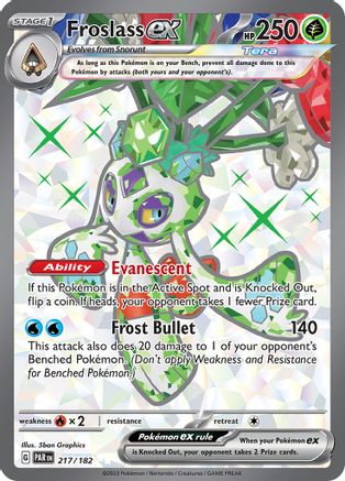 Froslass ex - 217/182 (217/182) [SV04] Pokemon - Paradox Rift
