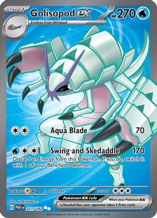 Golisopod ex - 221/182 (221/182) [SV04] Pokemon - Paradox Rift