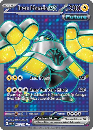 Iron Hands ex - 223/182 (223/182) [SV04] Pokemon - Paradox Rift