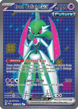 Iron Valiant ex - 225/182 (225/182) [SV04] Pokemon - Paradox Rift