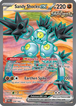 Sandy Shocks ex - 228/182 (228/182) [SV04] Pokemon - Paradox Rift