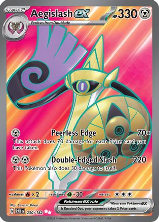 Aegislash ex - 230/182 (230/182) [SV04] Pokemon - Paradox Rift