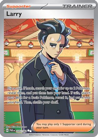 Larry - 235/182 (235/182) [SV04] Pokemon - Paradox Rift