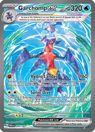 Garchomp ex - 245/182 (245/182) [SV04] Pokemon - Paradox Rift