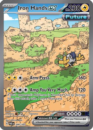 Iron Hands ex - 248/182 (248/182) [SV04] Pokemon - Paradox Rift