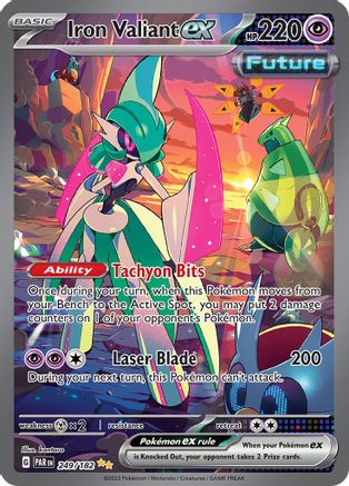 Iron Valiant ex - 249/182 (249/182) [SV04] Pokemon - Paradox Rift